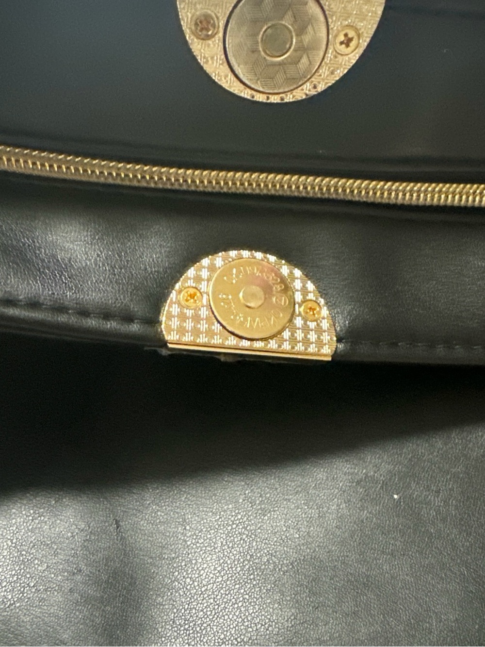 Bergdorf Goodman Black Vegan Leather
Clutch Bag - Picture 6 of 8